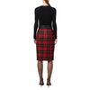 elisabetta franchi - gonna scozzese