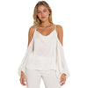 patrizia pepe - blusa bianca