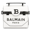 balmain - bb logo flap over shoulder bag