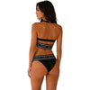 balmain - bikini nero