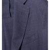 loro piana tessuto - completo lana & seta blu