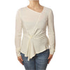patrizia pepe - blusa taglio incrociato