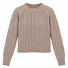 ermanno scervino - maglia strass a manica lunga