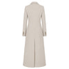 loro piana tessuto - cappotto capolavoro lungo beige
