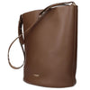 burberry - bucket leather bag md brown