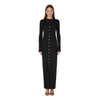 the attico - cardigan nero