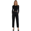 patrizia pepe - pantalone nero elegante