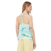 patrizia pepe - camicia top aquatic camu