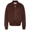 schott nyc - GOAT SUEDE CASUAL BOMBER JACKET