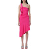 pinko - abito sagrantino fucsia