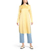 patrizia pepe - abito chemisier clarity yellow