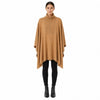 alpha studio - lupetto zip poncho total look