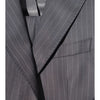 ermenegildo zegna tessuto - Completo lana gessato blu