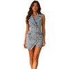 balmain - abito in denim