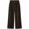 off - pantaloni velluto a gamba larga