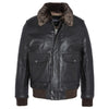schott nyc - VINTAGE FLIGHT JACKET brown
