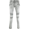 balmain - jeans slim fit grigi