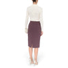 elisabetta franchi - gonna con spacco