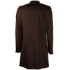 loro piana tessuto - cappotto capolavoro marrone