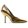 patrizia pepe - décolleté craquelé gold