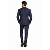loro piana tessuto - completo lana blu