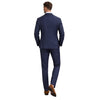 loro piana tessuto - completo lana blu navy