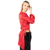 pinko - thira blusa satin stretch