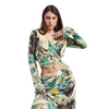 patrizia pepe - blusa multicolor
