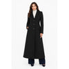 loro piana tessuto - cappotto capolavoro lungo nero