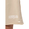 comme des fuckdown - shorts con rotture beige