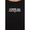 comme des fuckdown - canotta in costina nera