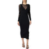 pinko - abito bergamotto in tulle