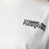 comme des fuckdown - t-shit ricamo logo