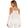 patrizia pepe - blusa bianca