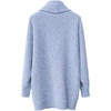 elisabetta franchi - cappotto blu doppio petto