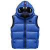 ai-riders - gilet trapuntato blu