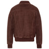 schott nyc - GOAT SUEDE CASUAL BOMBER JACKET