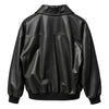 dolce & gabbana - giacca in pelle nera