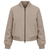 loro piana tessuto - bomber capolavoro beige
