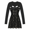 dolce & gabbana - Abito con pizzo floreale
