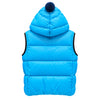ai-riders - gilet trapuntato azzurro