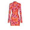 patrizia pepe - Abito fantasia multicolor