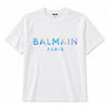 balmain - t-shirt balmain paris fluo