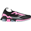 dolce & gabbana - sorrento sneakers nero rosa
