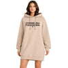 comme des fuckdown - abito felpa beige