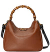 Gucci Diana Flap Brown Leather
